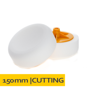 NAT Biała M14 - bardzo twarda gąbka polerska 150x50 mm