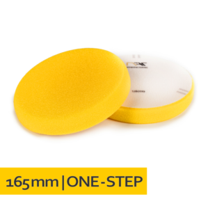 NAT Żółta Średnia gąbka polerska 165mm