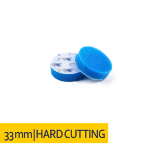 NAT Niebieska Twarda gąbka polerska 33mm