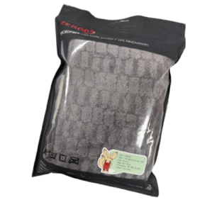 Zerda CHECKER ręcznik 50X75 950gsm dark grey