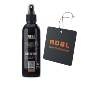ADBL Leather MIST 200ml – zapach skóry + zawieszka