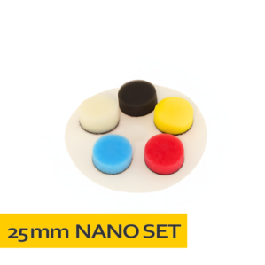 NAT Zestaw gąbek polerskich Nano Polisher 25mm