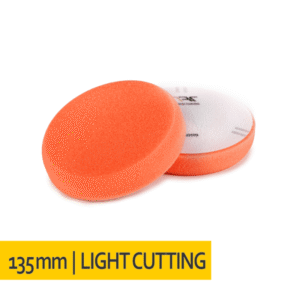 NAT Pomarańczowa Gąbka polerska na rzep 135mm
