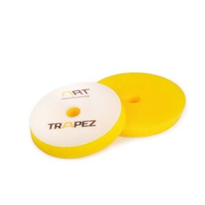 NAT TRAPEZ Żółta Gąbka Polerska DA 135mm - pad średni do korekty