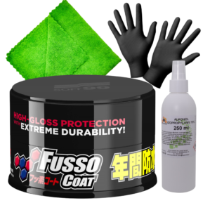 SOFT99 NEW Fusso Coat 12 Months Wax Ciemne lakiery + IPA 70% 250ml