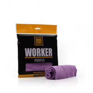 WORK STUFF Worker Purple – mikrofibra 40×40 cm, 320 GSM, uniwersalna 1 szt.