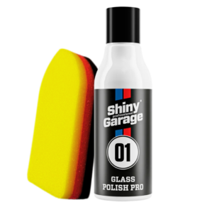 Shiny Garage Glass Polish Pro + Honey Tricolor - Zestaw do czyszczenia i polerowania szyb