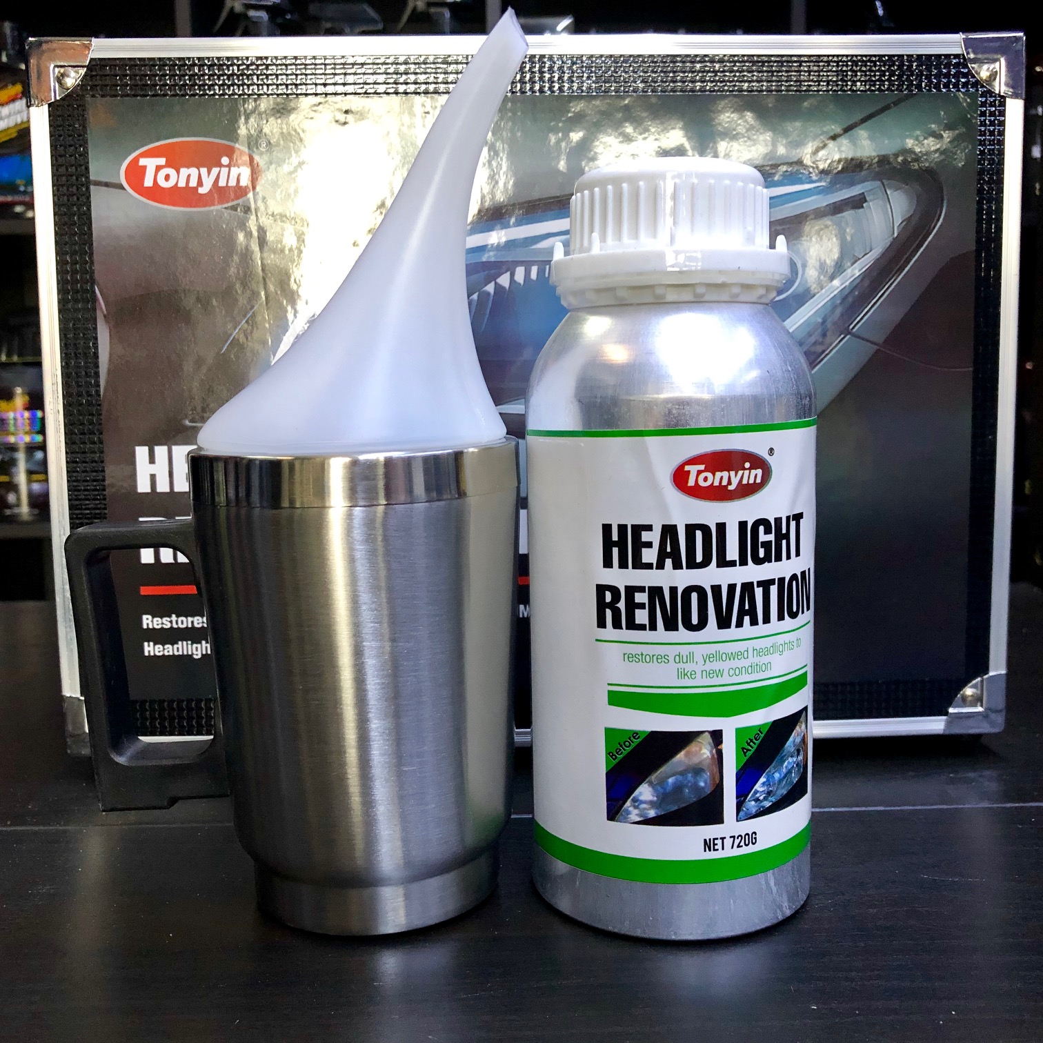 Tonyin Headlight Renovation Kit AutoNaBlask.pl