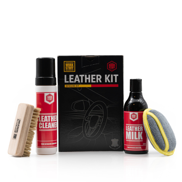 Good Stuff LEATHER KIT - Zestaw do Czyszczenia i Zabezpieczania Skóry