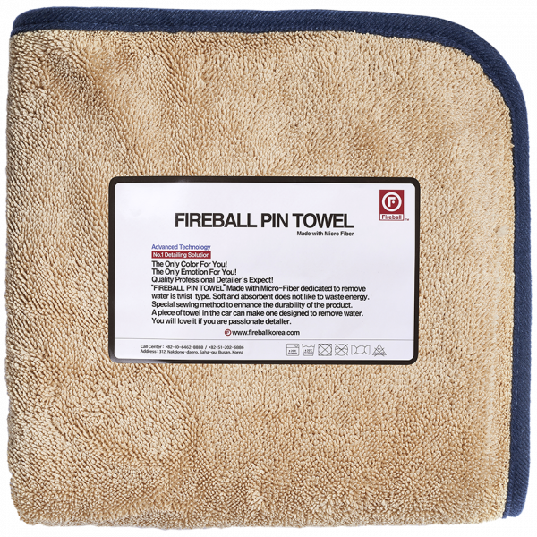 Fireball Pin Towel Navy 72x95cm - chłonny ręcznik premium
