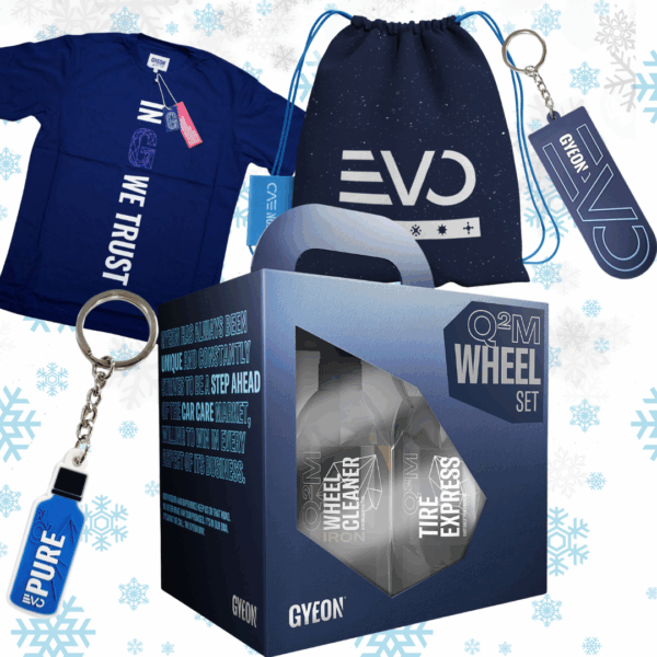 GYEON Q²M Wheel Set - Bundle Box - zestaw kosmetyków Pomysł Na Prezent + Gadżety