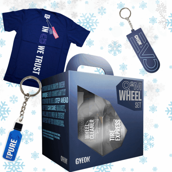 GYEON Q²M Wheel Set - Bundle Box - zestaw kosmetyków Pomysł Na Prezent + Gadżety