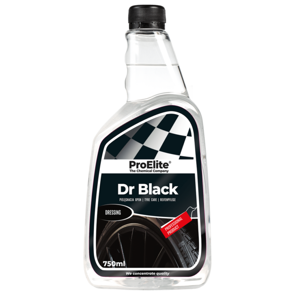 ProElite Dr Black 750ml - odżywka do opon błyszcząca