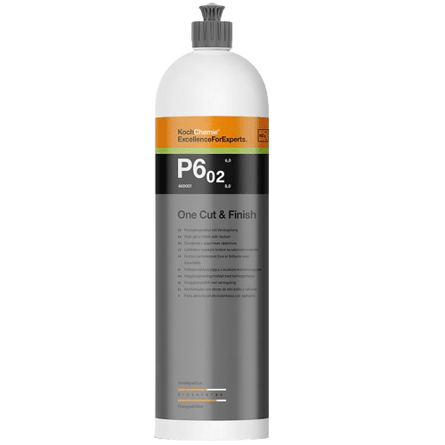 KOCH CHEMIE P6.02 One Cut & Finish Pasta polerska 250ml - politura nabłyszczająca z woskiem konserwującym