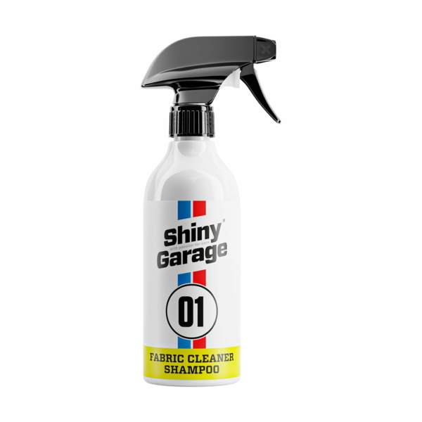 Shiny Garage Fabric Cleaner Shampoo 500ml - szampon do prania podsufitek, boczków drzwi, alcantary