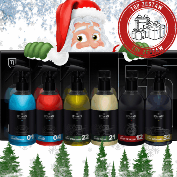 Deturner Detailing Set 6x250ml - zestaw kosmetyków samochodowych Pomysł Na Prezent