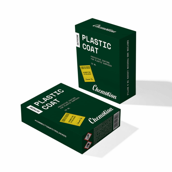Chemotion NEW Plastic Coat 15ml – powłoka ochronna do plastików i winylu, trwałość 12 miesięcy