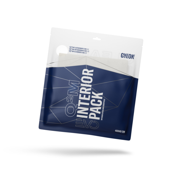 GYEON Q2M InteriorPack EVO - 4 sztuki - Zestaw mikrofibr do pielęgnacji wnętrza