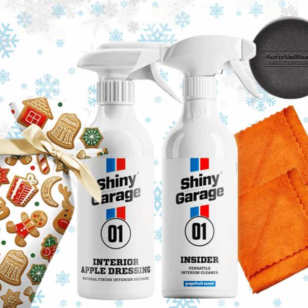 Shiny Garage Pomysł Na Prezent Zestaw do czyszczenia i pielęgnacji kokpitu - satyna