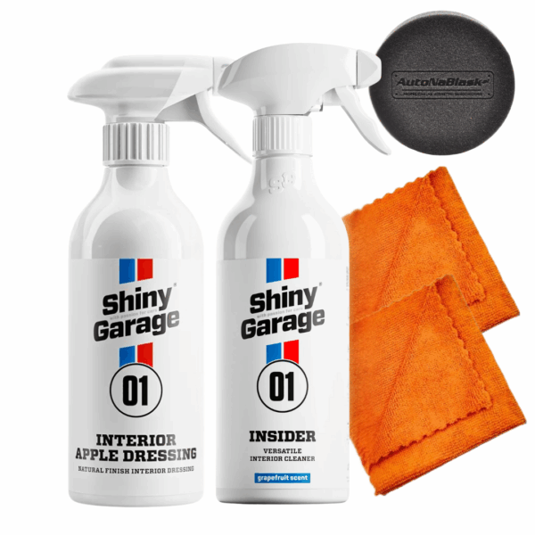 Shiny Garage Pomysł Na Prezent Zestaw do czyszczenia i pielęgnacji kokpitu - satyna