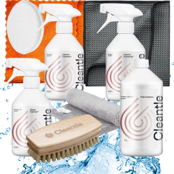 Cleantle pełen zestaw do czyszczenia i zabezpieczenia wnętrza, tworzyw, kokpitu Pomysł Na Prezent
