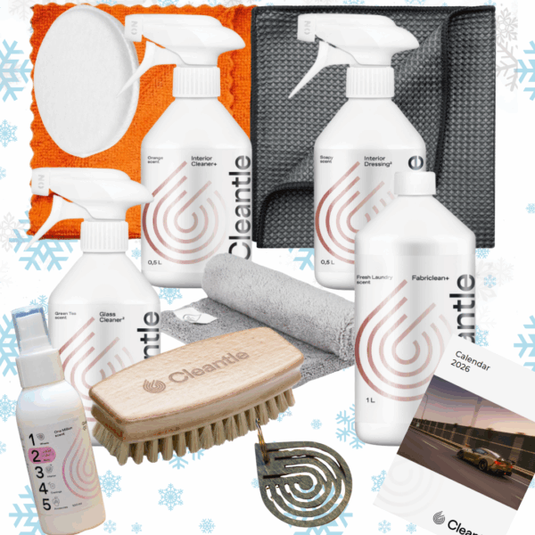 Cleantle pełen zestaw do czyszczenia i zabezpieczenia wnętrza, tworzyw, kokpitu Pomysł Na Prezent GRATISY