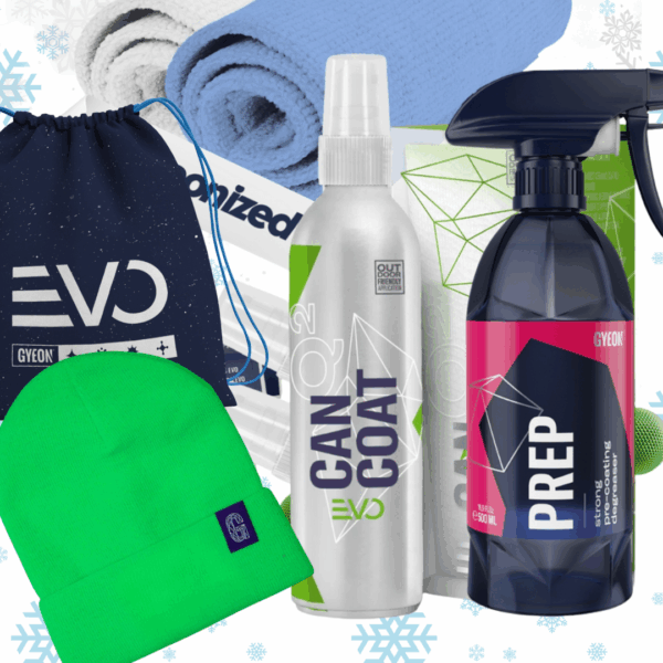 Gyeon Q2M Zestaw Premium do aplikacji Can Coat Evo + Czapka Gratis Pomysł Na Prezent