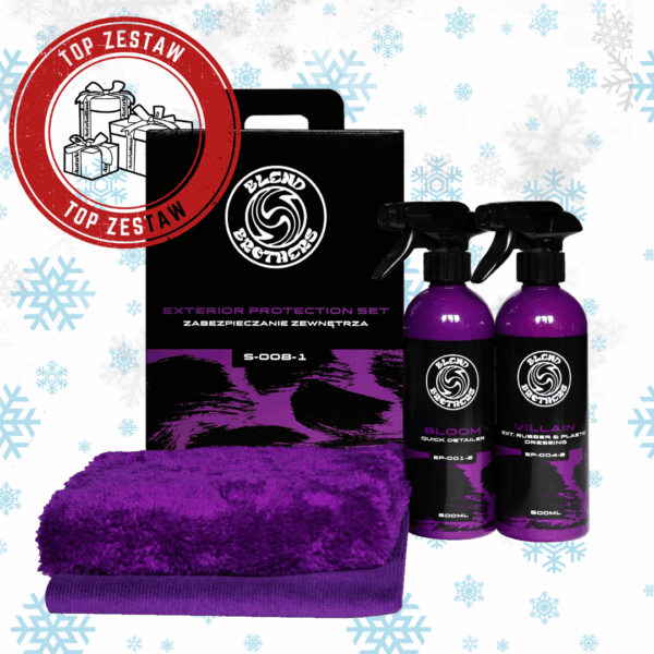 BLEND BROTHERS Exterior Protection Set - Pomysł na Prezent Zestaw do zabezpieczenia lakieru i plastików zewnętrznych