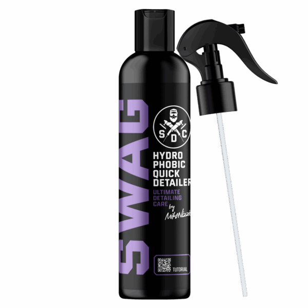 Swag Hydrophobic Quick Detailer+ 250ml - głębia koloru śliskość i efekt wet look