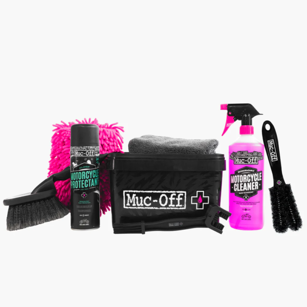 Muc-Off 21197 8 in 1 Motocycle Cleaning kit kompleksowy zestaw do motocykli