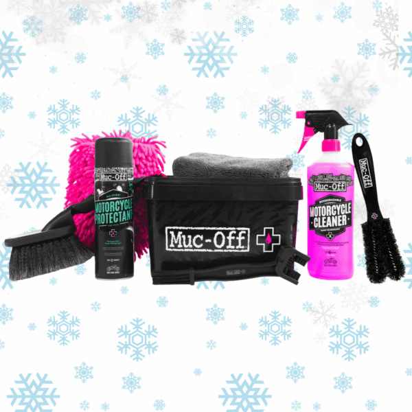 Muc-Off 21197 8 in 1 Motocycle Cleaning kit kompleksowy zestaw do motocykli Pomysł Na Prezent